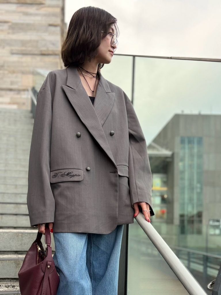 有楽町マルイ】Scrap Book leather×nylon tote bag | Scrap Book